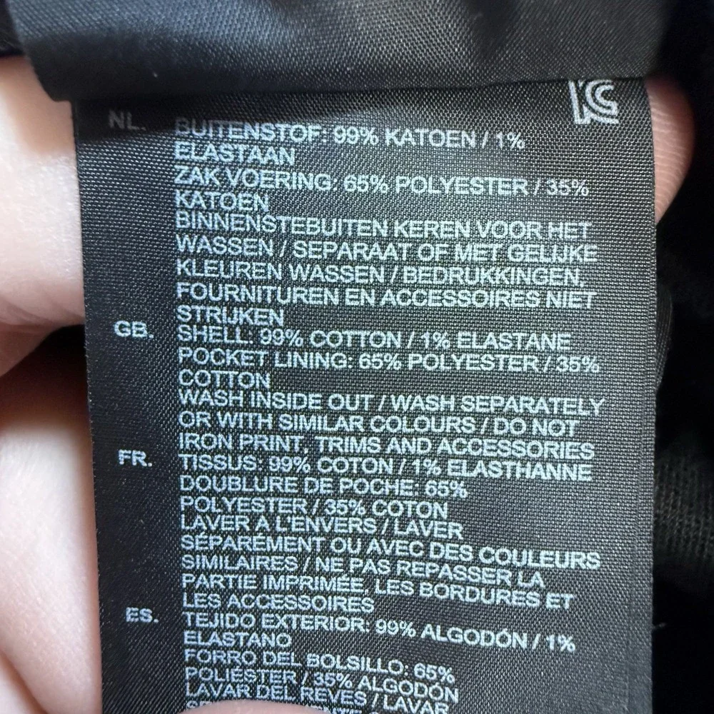 G Star Raw Jeans Mens 36x34 Black Kilcot‎ Straight Tapered Stretch Button Fly